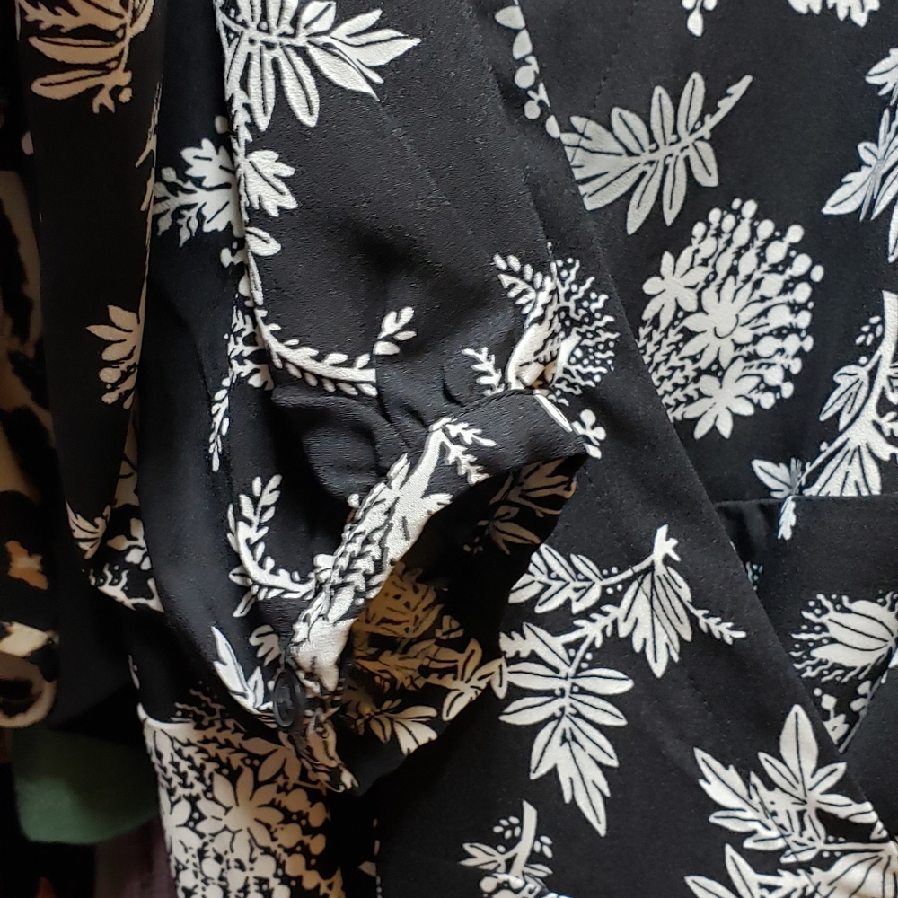 Ann Taylor wrap around dress